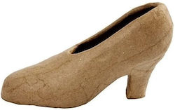 Papier Mache Shoe 9x18cm