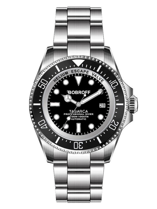 Bobroff Watch Automatic with Metal Bracelet