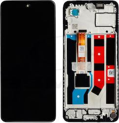 Oppo Ecran cu Cadru pentru Oppo A80 5G, A3 Pro CPH2639, CPH2665 (Negru)