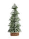 Weihnachtsdekoration Schneebedeckt Baum Klassisch 25cm Grün