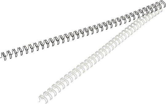 Metallischer Buchrücken Spirale Schwarz 4,8 Mm Durchmesser
