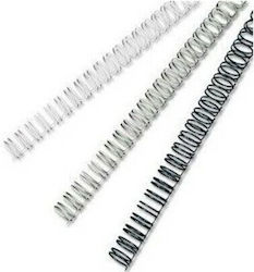 Double Spine Wire Spiral 2:1 A4 19mm No12 160 Sheets White Double Spine Wire Spiral 2:1 A4 19mm No12 160 Sheets White