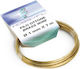 Brass Wire 0.6mm x 20m Italy