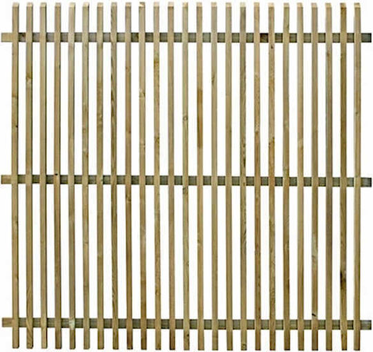 Ecoshadow Wooden Fence Grille Posts 3x3cm 180x H 180cm