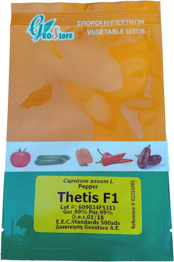 Peppers Seeds Thetis F1 500 Seeds