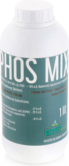 Geovet Liquid Fertilizer Phosphorus Amino Acids 25% Phos Mix 1lt