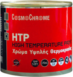Cosmochrome Negru Mat Mat 900gr Pentru Temperatură Înaltă 140oc-200oc