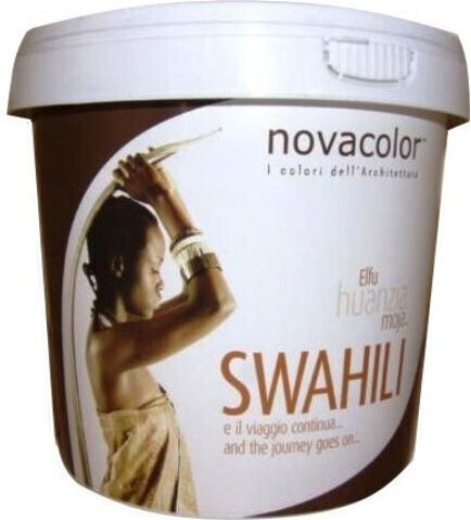 Novacolor Ακρυλικό Διακοσμητικό Επίχρισμα Swahili Silver 1lt