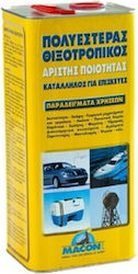 Πολυεστερας Θιξοτροπικος 5kg Καταλυτη 100gr Macon