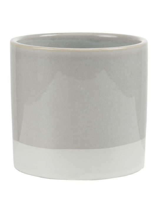 Early Spring Plant Pot D10cm Gray Ceramic Length 10 X Width 10 X Height 9.5 Cm