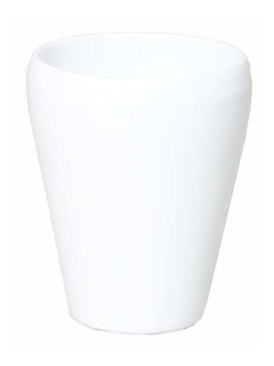 Plant Pot Ceramic Orchid 14x17cm White