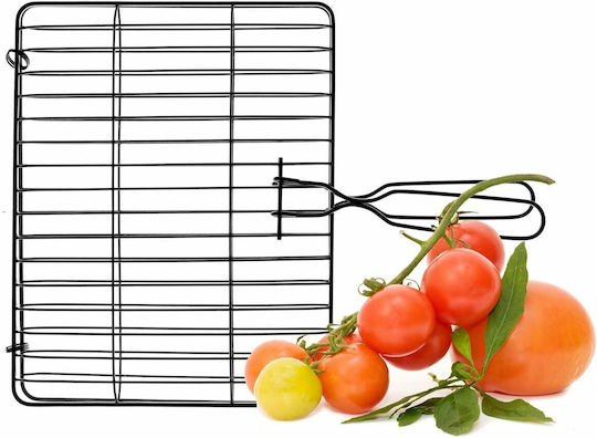 Inox Grill Rack Nt No4 Folding Handle 33x27 Gova