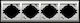 R-4fh Ospel Horizontal Frame 4 Positions White Efekt