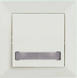 Push Button Sign Rita Mutlusan 12V White Push Button Sign Rita Mutlusan 12V White