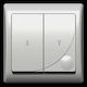 Lp-7fb Ospel Buton Obturator Rulou Alb Efekt