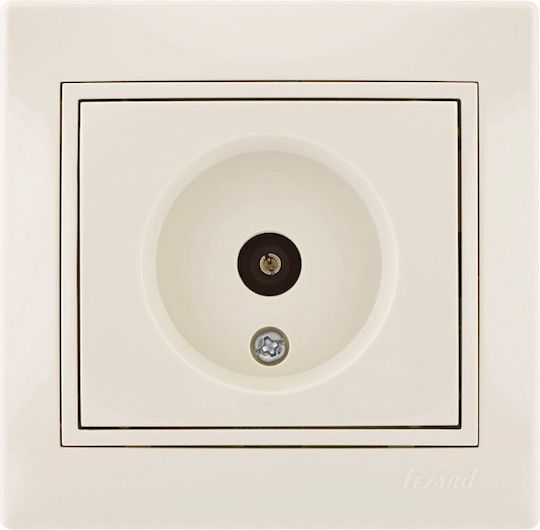 Lezard TV-Antenna Socket Terminal Cream Mira Full 701.0303130