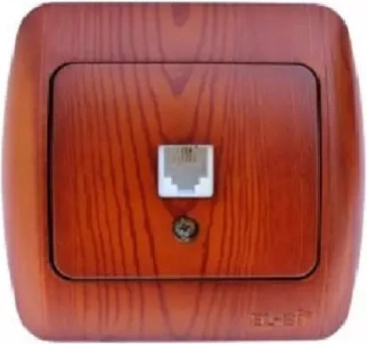 Single Telephone Socket Rj11 Cherry Elbi Zirve