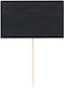 Bamdcb35 Bamboo Black Chalk Board 9cm 100 Per Pack Tablecraft