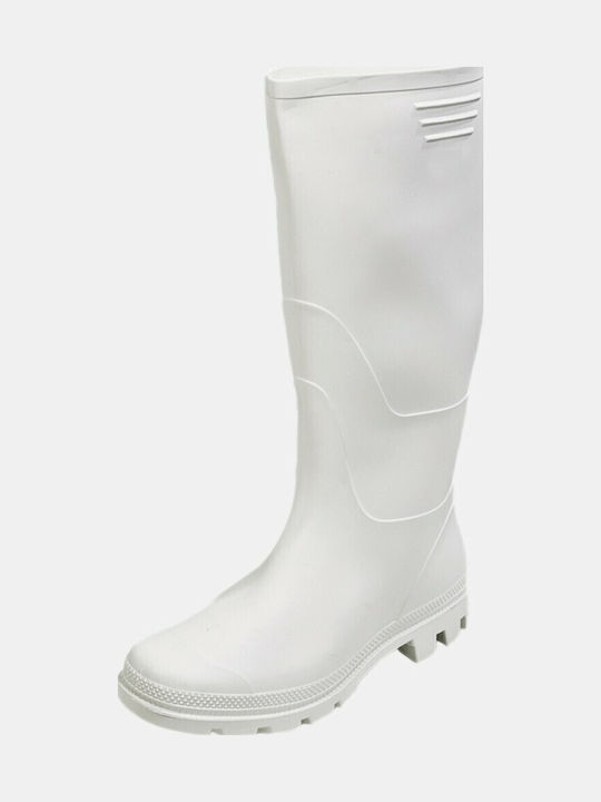 Γαλότσες Knee Pvc Boot Λευκό Λευκό