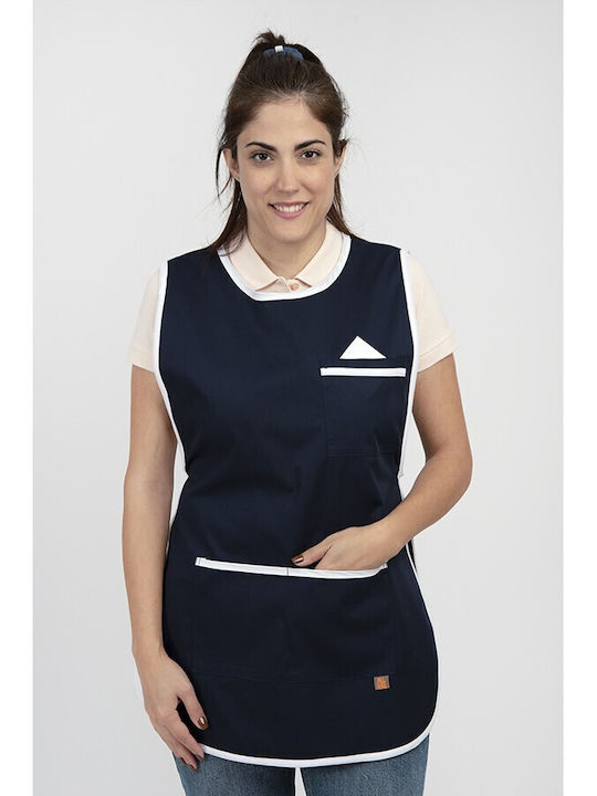 All-collections Arbeitsschürzen Doppel-Samaraki W501 Marineblaue