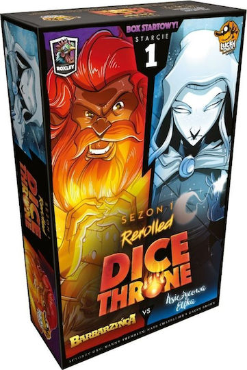 Lucky Duck Dice Throne Дуел 1 Варварин Срещу Лунна Фея