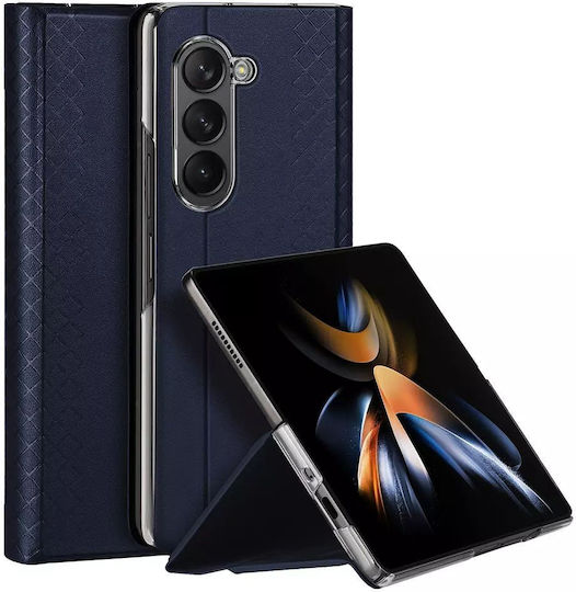 Dux Ducis Bril Book Δερμάτινο Μπλε (Galaxy Z Fold5)