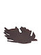 K-m A Platou Decorativ Aluminiu Maro 1buc 24x19buc