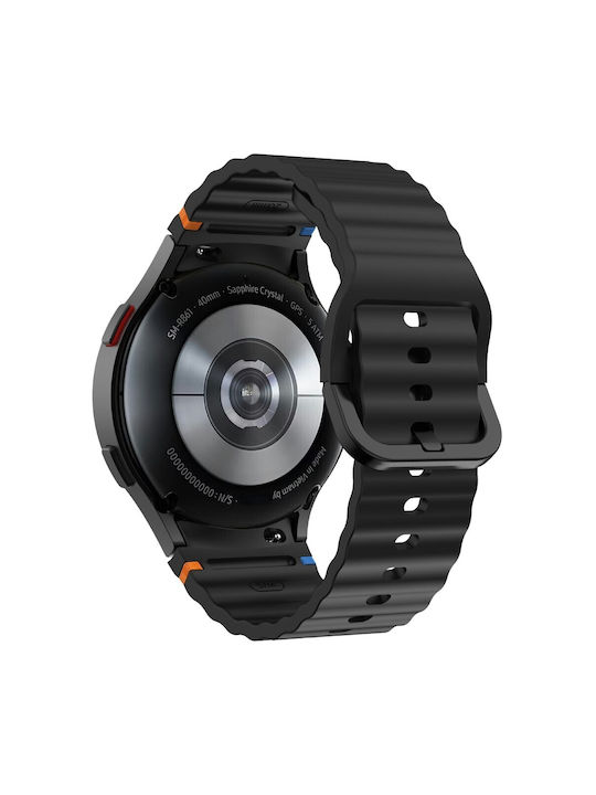 Kalebol Strap Black (Samsung Galaxy Watch 5, 5 Active, 5 Pro, 6, 6 Classic, 7, FE) Kalebol Strap Black (Samsung Galaxy Watch 5, 5 Active, 5 Pro, 6, 6 Classic, 7, FE)