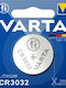 Varta Μπαταρία Λιθίου Ρολογιών CR3032 3V 1τμχ