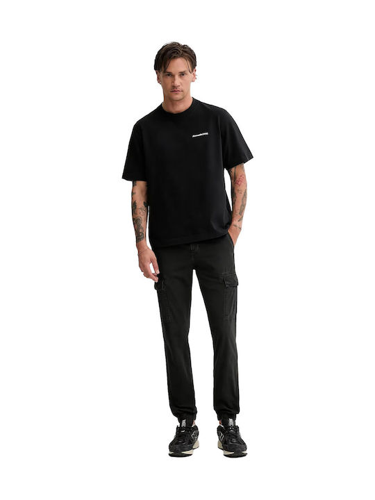 Austin Ανδρικό Παντελόνι Τζιν με Regular Εφαρμογή Black