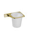 Inter Ceramic Ποτηροθήκη Χρυσή 6988354252020