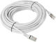 Patch Cord Ftp Spacer Cat6 Cupru-Aluminiu 10 M Alb Awg26 "sppc-ftp-cat6-10m" Ștampilă Verde 0.18 Lei