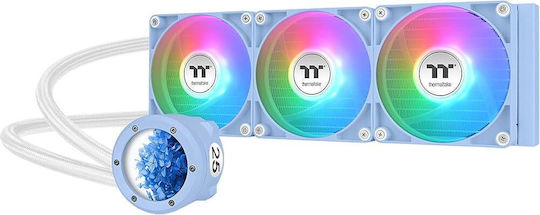 Thermaltake TH360 V2 Ultra ARGB v2 Υδρόψυξη AIO CPU με 3 Ανεμιστήρες 120mm Λευκή