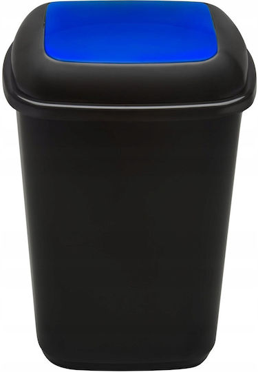 Plafor Coș de Reciclare Plastic Albastru 28lt 1buc
