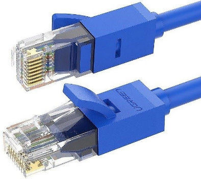 Utp Patch Cord Ugreen Cat6 Copper Core Maximum Speed 1 Gbps 15m Blue "11207" Includes Vat 0.06 Lei 6957303882076