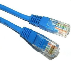 Patch Cord Utp Spacer Cat5e 1m Blue "sp-pt-cat5-1m-bl"