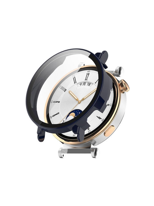 Huawei Watch GT 4 41mm Enkay Husa Protecție Ecran Albastru Închis
