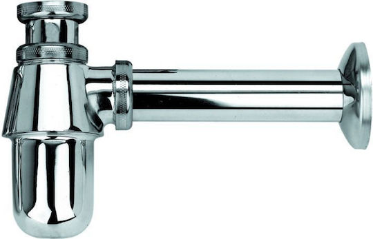 Σιφώνι Νιπτήρος Μεταλλικό 1 1/4" Lamaplast M0325