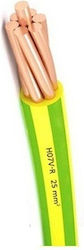 Cablul Nya H07v-r 1x25mm2 Galben