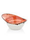 By Bone Porcelain Salad Bowl Multicolour 18x18cm