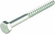 Antrenor Screw Galvanizat Helix-fast Din 571 8x90mm 50 Bucăți