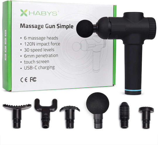 Habys Gun Massage for the Body with Vibration