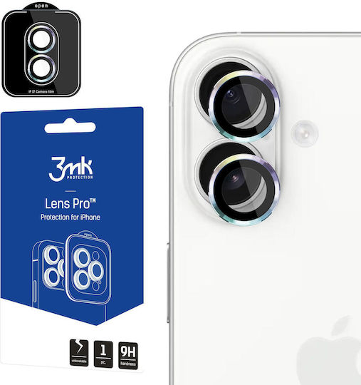 3MK Kameraschutz Gehärtetes Glas Transparent für das Apple iPhone 17