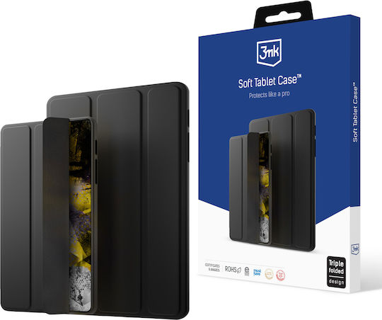 3MK Flip Cover Ανθεκτική Μαύρη (Samsung Galaxy Tab S10 FE+)