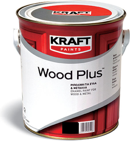 Kraft Wood Plus Ripolin Wood Metal 2.50lt Glossy Base A