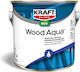 Kraft Wood Aqua Οικολογική Ακρυλική Ριπολίνη Πολυουρεθάνης 2.50lt Βαση Α Γυαλιστερο