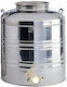 Borcan De Miere Inox Sansone 100 Lt/140 Kg Filetat + Canulă Din Plastic