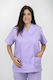 All-collections Unisex Medizinische Bluse D500 Flieder