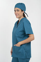 All-collections Blouse Unisex D500 Petrol Blue