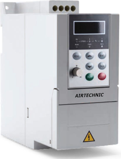 Inverter Ρυθμιστής Στροφών 1ηp 0.75kw 400v-400v Airtechnic 500 4t0.75b